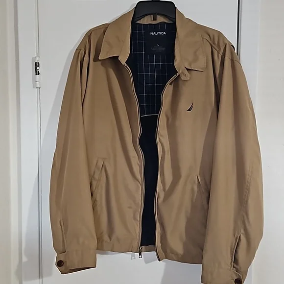 Nautica Casual Khaki Jacket, L Y Pay More