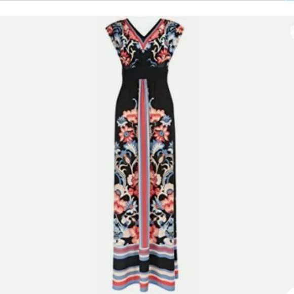 NWOT lovely floral maxi dress Y Pay More