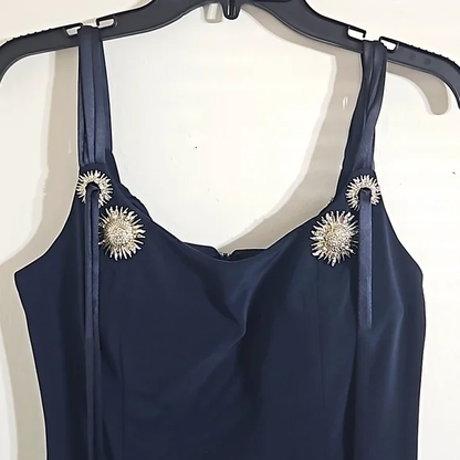 JOVANI NY Evening Dress Blue, Size M (6-8) Y Pay More