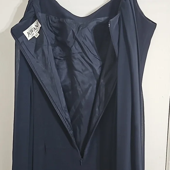 JOVANI NY Evening Dress Blue, Size M (6-8) Y Pay More