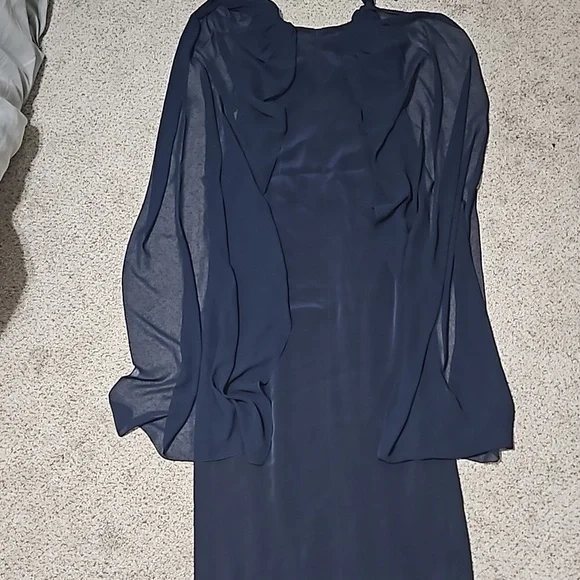 JOVANI NY Evening Dress Blue, Size M (6-8) Y Pay More