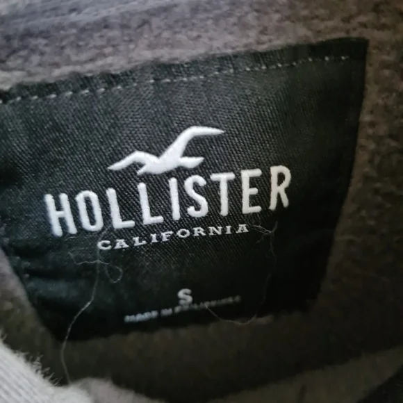 Hollister Grey Hoodie, size S Y Pay More