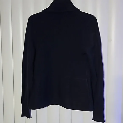 H&M Basic Blue Shawl Collar, M Y Pay More