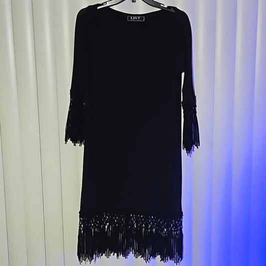 LIST Italian Black Dress, M Y Pay More