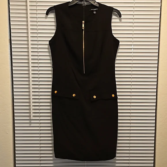 NOWT Sharagano Black Dress Size 4 Y Pay More