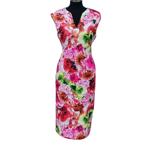 CeCe Floral Dress Size 0 Y Pay More