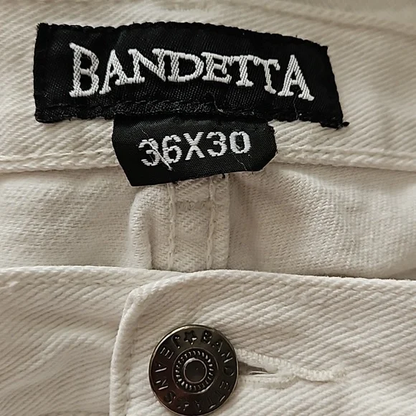 Bandetta White Jeans 36X30 Y Pay More