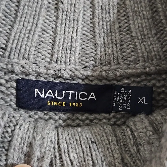 Nautica Wool Blend Sweater size XL Y Pay More