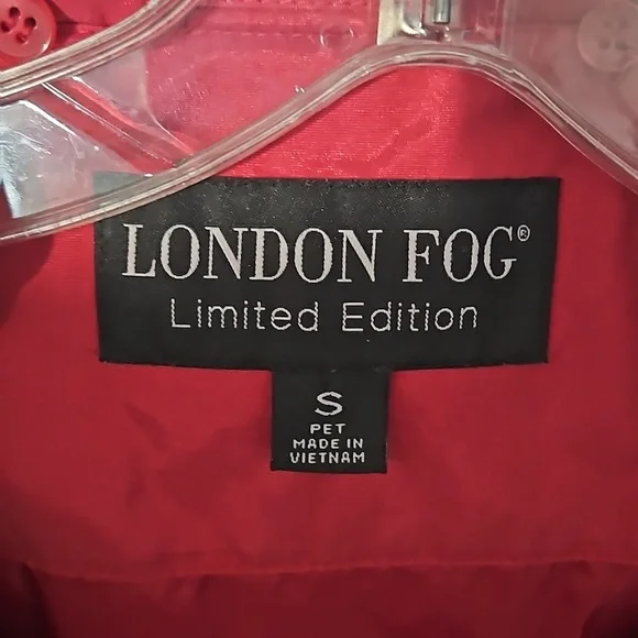 London Fog beautiful Red Rain jacket Y Pay More