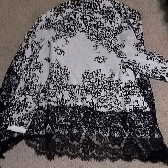 NWOT wool jacket with lace Y Pay More