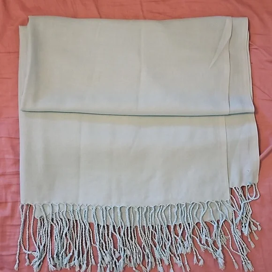 NWOT Green Pashmina Shawl Y Pay More