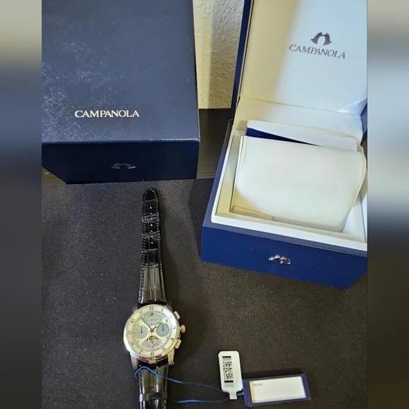 NWT Campanola 501 Watch by Citizen CTY57-1071 Moonphase Y Pay More