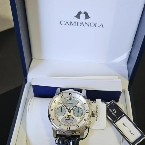 NWT Campanola 501 Watch by Citizen CTY57-1071 Moonphase Y Pay More