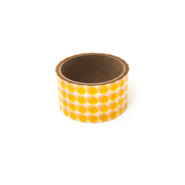 High Temperature Polyimide Masking Discs, 1/2 In. Diameter, Amber, 2000 Discs/Roll Y Pay More